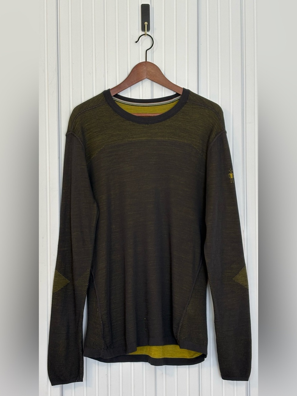 Smartwool Men’s Intraknit 200 Wool Blend Base Layer Hiking Camping Gorpcore